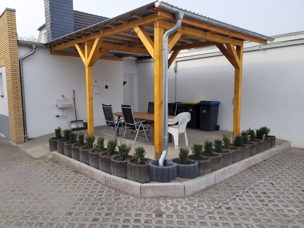 Außenbereich - Gästehaus Malente Außenbereich - Gästehaus Malente